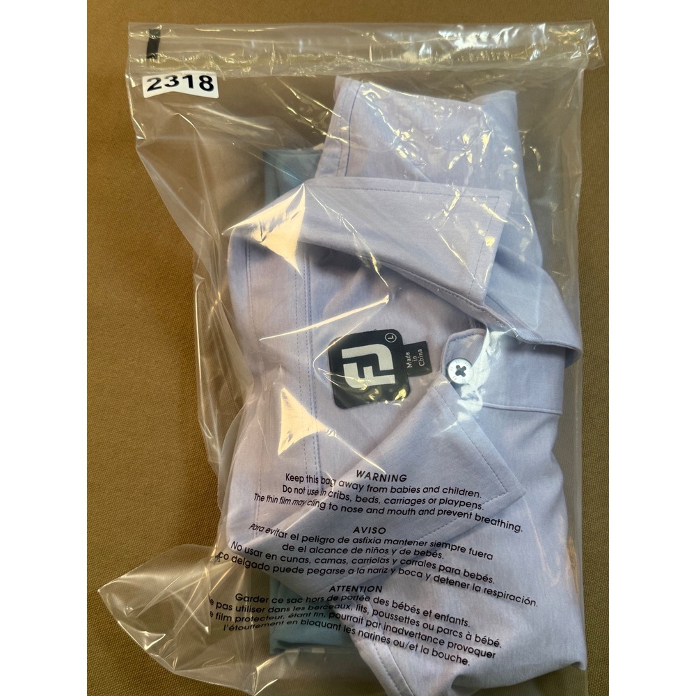 Mens FootJoy FJ Ryder Cup 2020 Echelon Golf Polo Shirt Size L - Picture 11 of 11